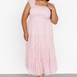 Baltic Born Mauve Tulle Dress